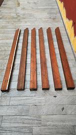 Travi in legno lamellare 12x8x200