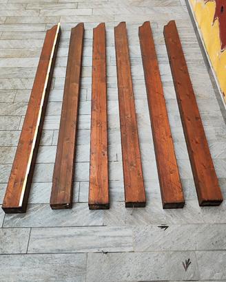 Travi in legno lamellare 12x8x200