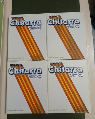 Corso di chitarra Fabbri fascicoli sciolti audio c