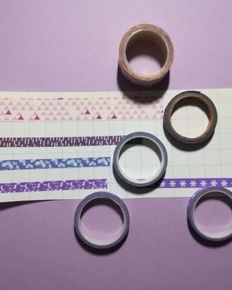 violet washi tape loisirs creatif ocio hobby