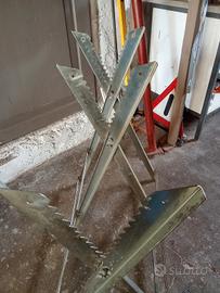 Cavalletto zincato taglialegna 