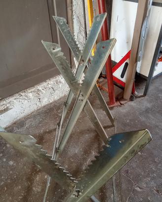 Cavalletto zincato taglialegna 