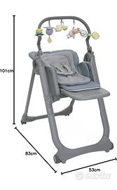 Seggiolone chicco polly magic relax