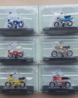 LOTTO 18 MODELLINI MOTORINO DIFFERENTI lunghi 8 cm