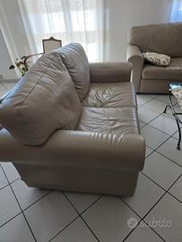Divano di pelle