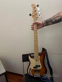 Basso per mancini 5 corde Marcus Miller