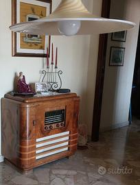 Lampadario vetro soffiato stile Murano vintage
