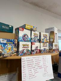 Box pokemon one piece sigillati