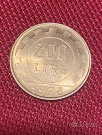 Moneta lire  200