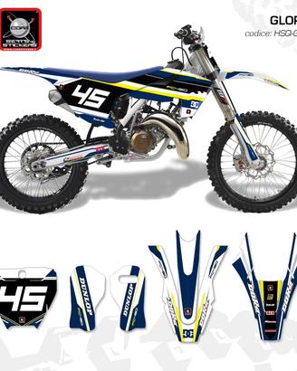 Kit GRAFICHE HUSQVARNA 125 al 701 2 e 4 tempi