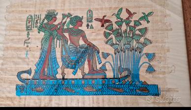quadro su papiro egizio 