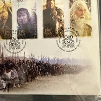 Busta annullo filatelico francobolli LOTR