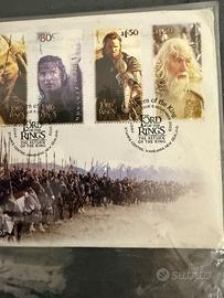 Busta annullo filatelico francobolli LOTR