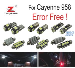 KIT 19 LAMPADE LED INTERNE PER PORSCHE CAYENNE 958