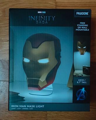 Lampada a forma di casco Iron Man 
