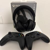 Cuffie Wireless x Box + 2 Controller Wirless x Box