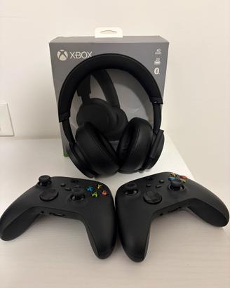 Cuffie Wireless x Box + 2 Controller Wirless x Box