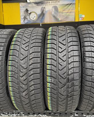 4 Gomme 195/55R16 91H Pirelli Invernali 90%residui