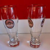 Set di 2 bicchieri Henninger Meister Spezial Bier