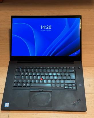 Notebook Lenovo x1 extreme 4k touch