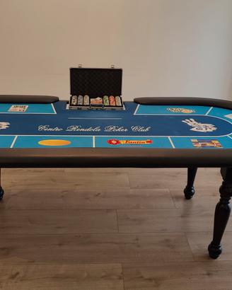Tavolo da Poker Professionale + Valigetta Chips 