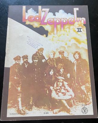Led Zeppelin II - Songbook with Piano Sheet Music,