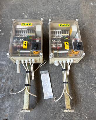 2 Quadri elettrico DAB per pompe 380V