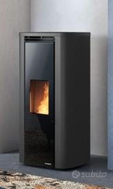 PALAZZETTI STUFA A PELLET ECOFIRE THEO 9 Kw - NERO
