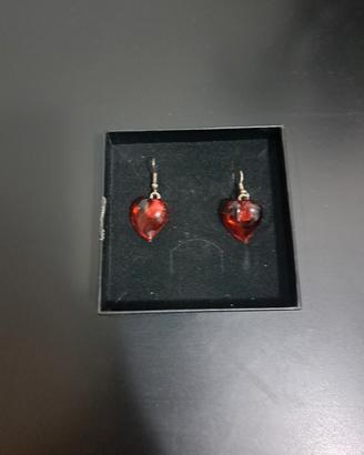 Orecchini in vetro di Murano 