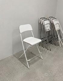 Sgabelli IKEA Franklin in colore bianco