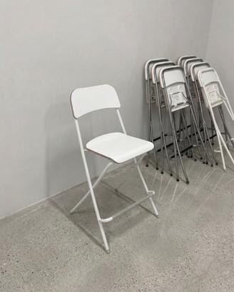 Sgabelli IKEA Franklin in colore bianco