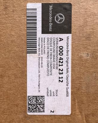 Disco freno Anteriore Mercedes GLC