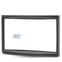 CORNICE NERA RADIO 2-DIN PER CITROEN C2 C3 BERLING