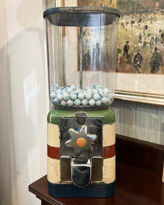 Distributore Automatico di Caramelle Vintage blu