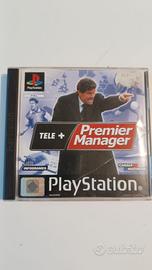 Tele + Premier Manager gioco PlayStation