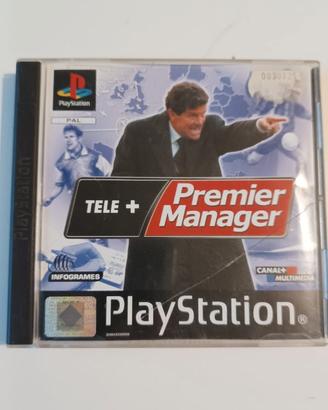 Tele + Premier Manager gioco PlayStation