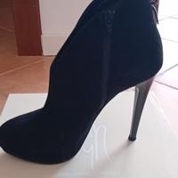 tronchetto GIANCARLO PAOLI camoscio nero