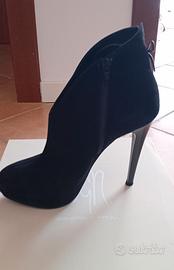 tronchetto GIANCARLO PAOLI camoscio nero