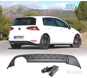 DIFFUSORE VOLKSWAGEN GOLF 7 12-17 LOOK GTI DOPPIA 