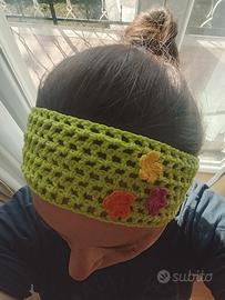Fascia per Capelli / Scalda Orecchie all'uncinetto