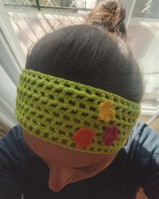 Fascia per Capelli / Scalda Orecchie all'uncinetto