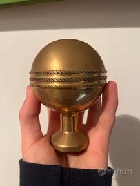 Pomello in ottone per porta vintage