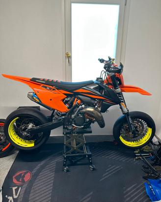 Ktm xcw 125 motard targato