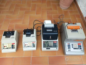 Calcolatrici Olivetti da collezione