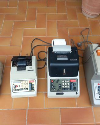 Calcolatrici Olivetti da collezione