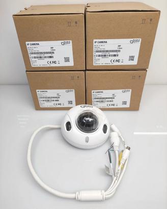 4 telecamere IP Dome JBF 4MP IR 2,8mm 