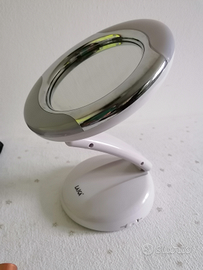 Specchio trucco ingrandimento da tavolo con luce