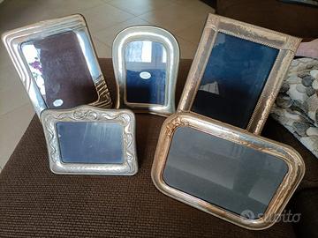 Servizi cucchiaini e altri oggetti argento