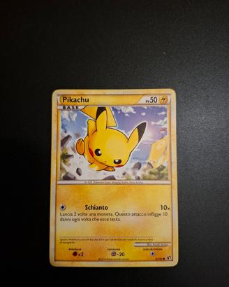 Pikachu 61/90 Pokemon Senza Paura 2010 Carte da