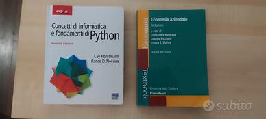 libri fondamenti python e economia aziendale 